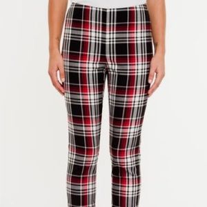 Le Chateau Plaid Pants